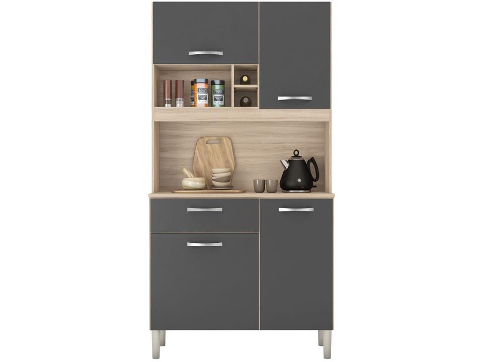 Armário de Cozinha Compacta Demobile Malta 4 Portas - 9