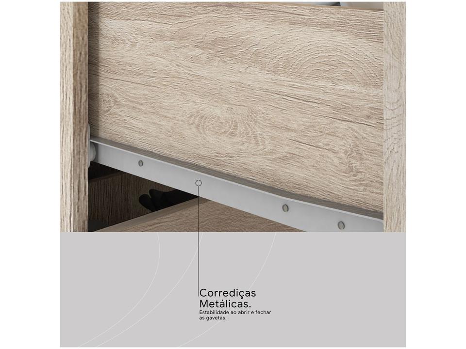 Armário de Cozinha Compacta Demóbile Select com Balcão Nicho para Micro-ondas 6 Portas 2 Gavetas - 7