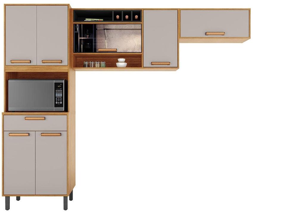 Armário de Cozinha Compacta Itatiaia Nápoles 7 Portas 1 Gaveta - 4