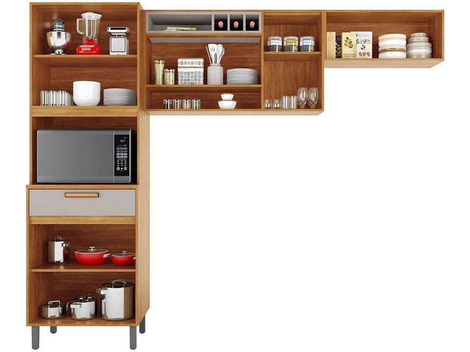 Armário de Cozinha Compacta Itatiaia Nápoles 7 Portas 1 Gaveta - 5