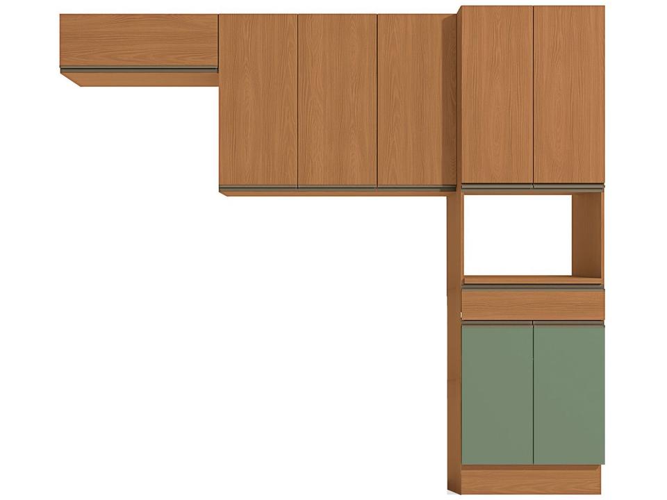 Armário de Cozinha Compacta Kappesberg Maxxi 8 Portas 1 Gaveta - 5