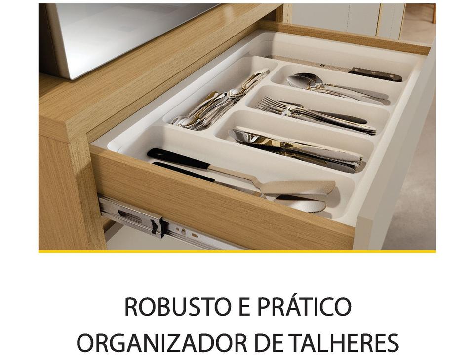 Armário de Cozinha Compacta Nesher Condessa 7 Portas 1 Gaveta 100% MDF - 5