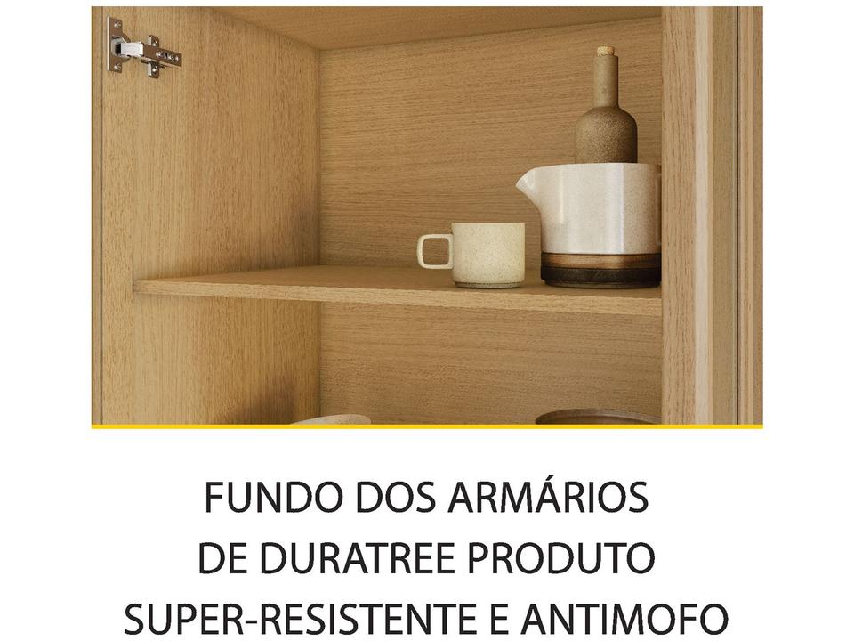 Armário de Cozinha Compacta Nesher Realeza com Balcão 100% MDF 5 Portas 2 Gavetas - 12
