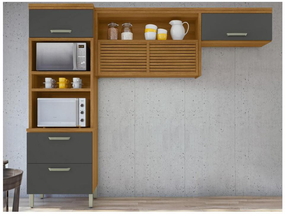 Armário de Cozinha Compacta Nesher Realeza Nicho para - 4