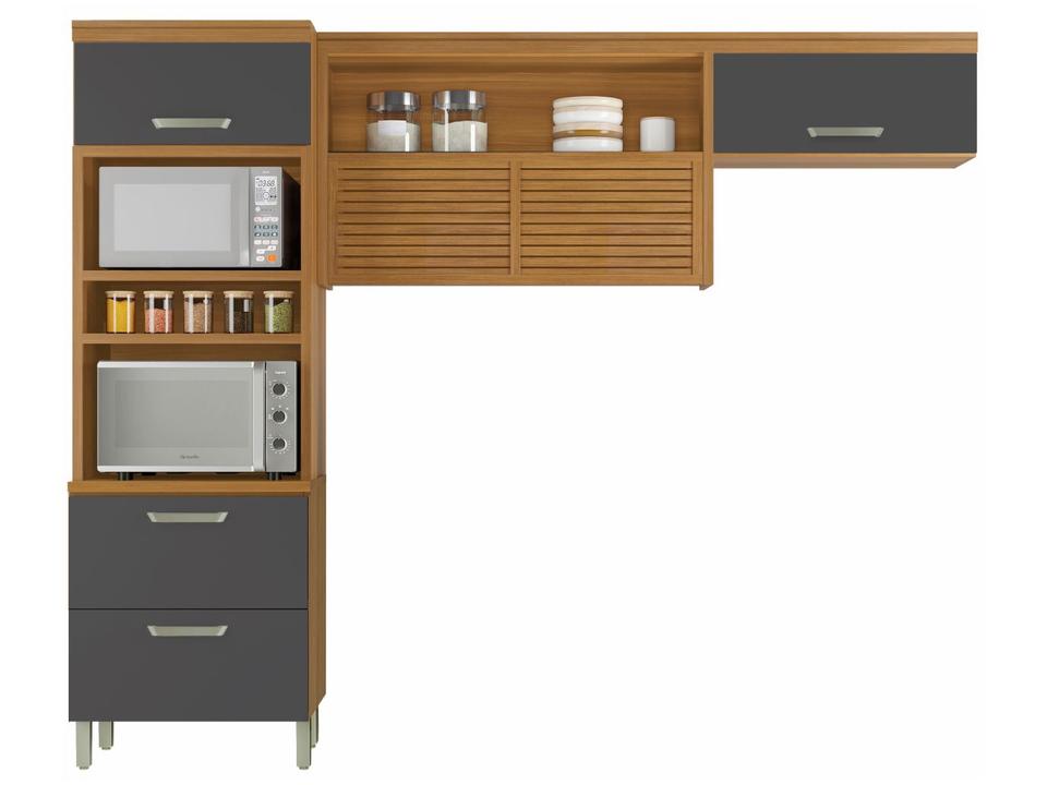 Armário de Cozinha Compacta Nesher Realeza Nicho para - 5