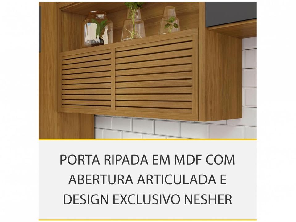 Armário de Cozinha Compacta Nesher Realeza Nicho para - 7