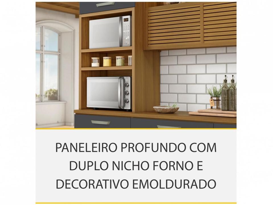 Armário de Cozinha Compacta Nesher Realeza Nicho para - 8