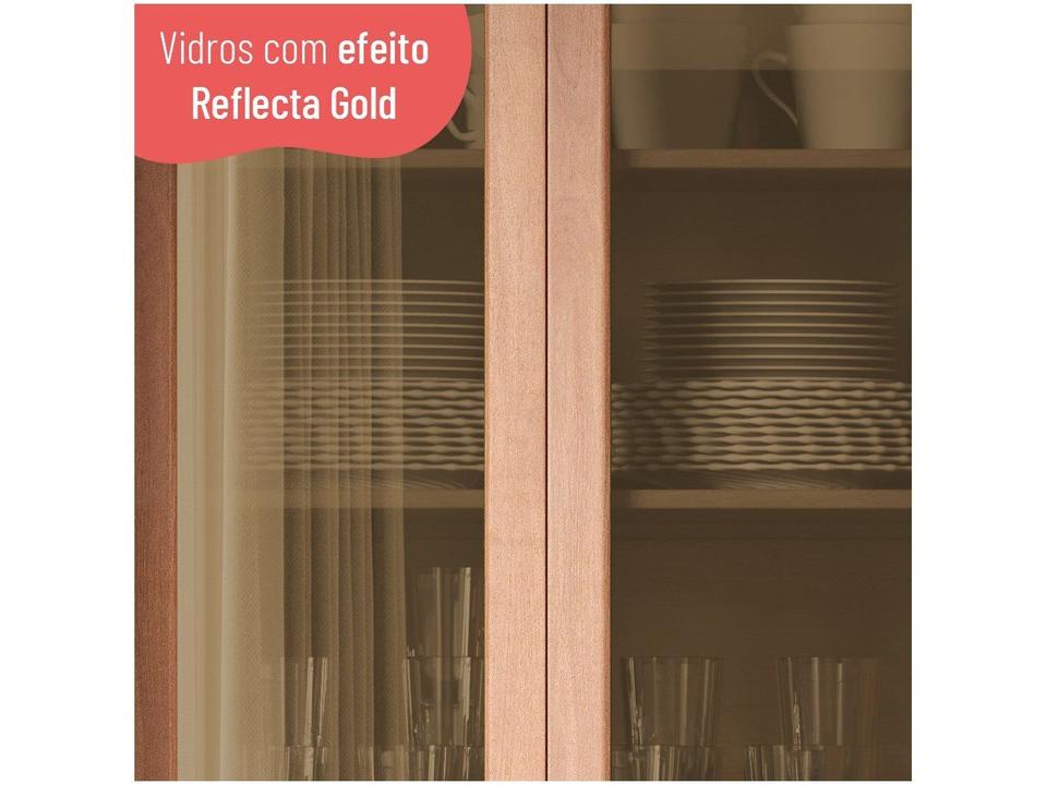 Armário de Cozinha Compacta Telasul Sálvia Nicho para Micro-ondas 8 Portas - 3