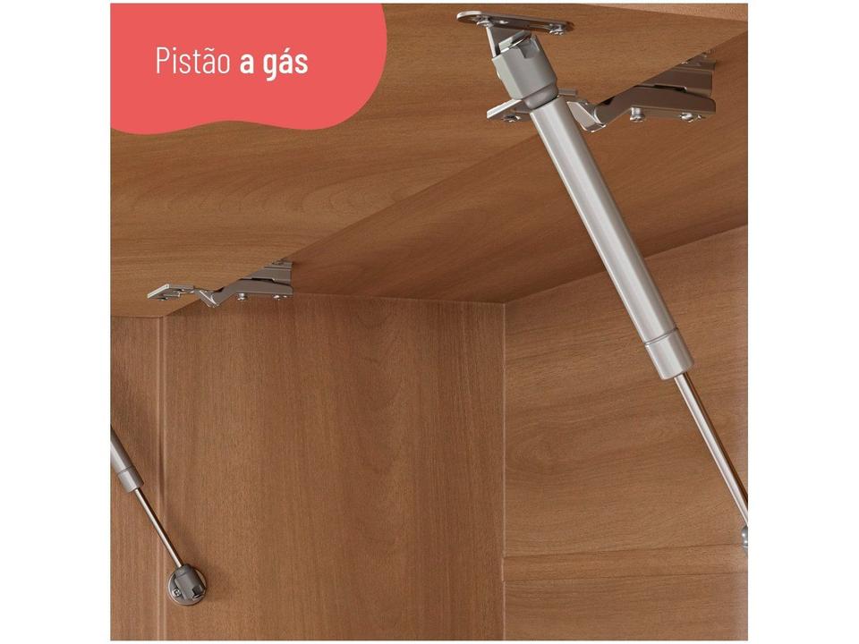 Armário de Cozinha Compacta Telasul Sálvia Nicho para Micro-ondas 8 Portas - 4