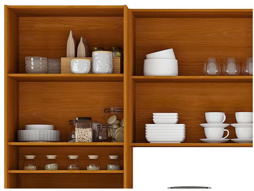 Armário de Cozinha Completa Itatiaia Lumina 11 Portas 2 Gavetas - 8