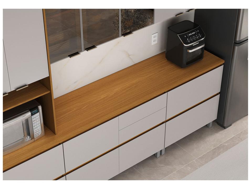 Armário de Cozinha Completa Itatiaia Lumina 14 Portas 2 Gavetas - 6