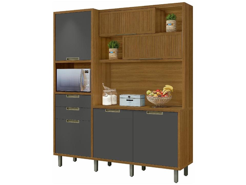 Armário de Cozinha Completa Nesher Loft Imperatriz - 4