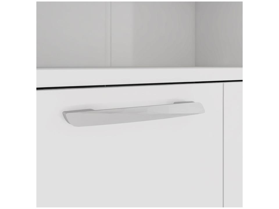 Armário de Cozinha Multiuso Poliman Sollys - 2 Portas 40,8x39cm - Branco - 5