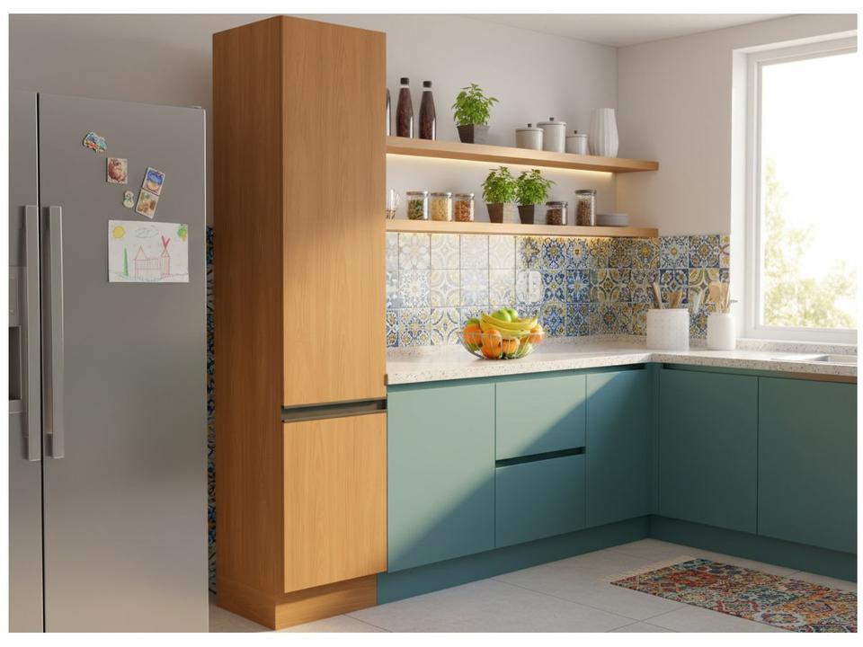 Armário de Cozinha Paneleiro Simples 2 Portas Kappesberg Maxxi - 2