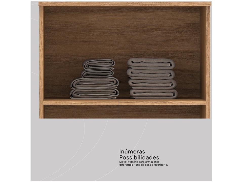 Armário Multiuso 2 Portas 3 Prateleiras Demóbile Viena - 2