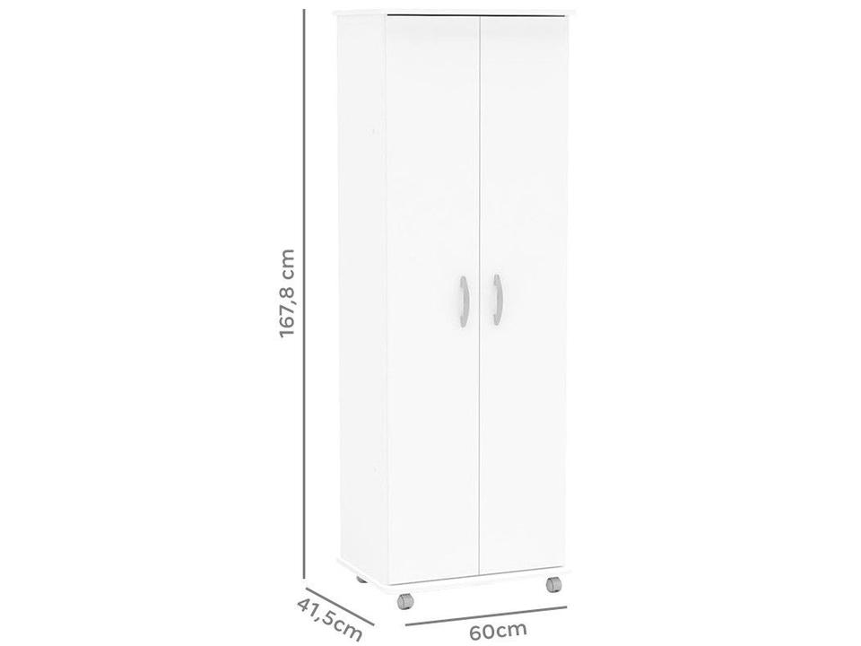 Armário Multiuso 2 Portas 8 Prateleiras - 12