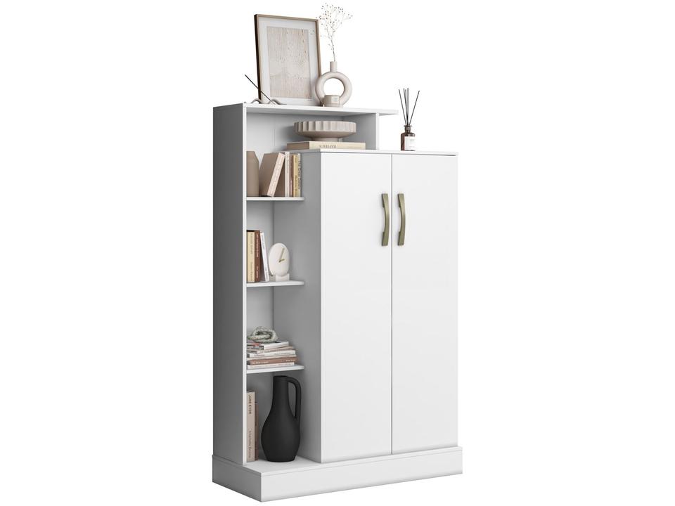 Armário Office Multiuso 2 Portas 7 Prateleiras Aramóveis Florença - 3