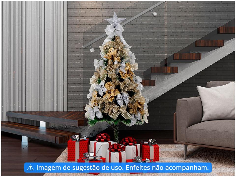 Árvore de Natal Pinheiro 180cm Verde 228 Galhos - Casambiente NATAL015 - 1