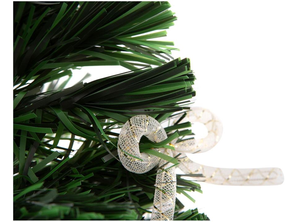 Árvore de Natal Fibra Ótica 60cm com Luzes - 7