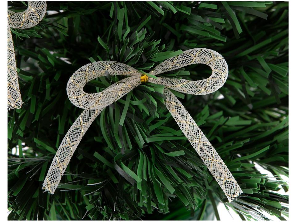 Árvore de Natal Fibra Ótica 60cm com Luzes - 6