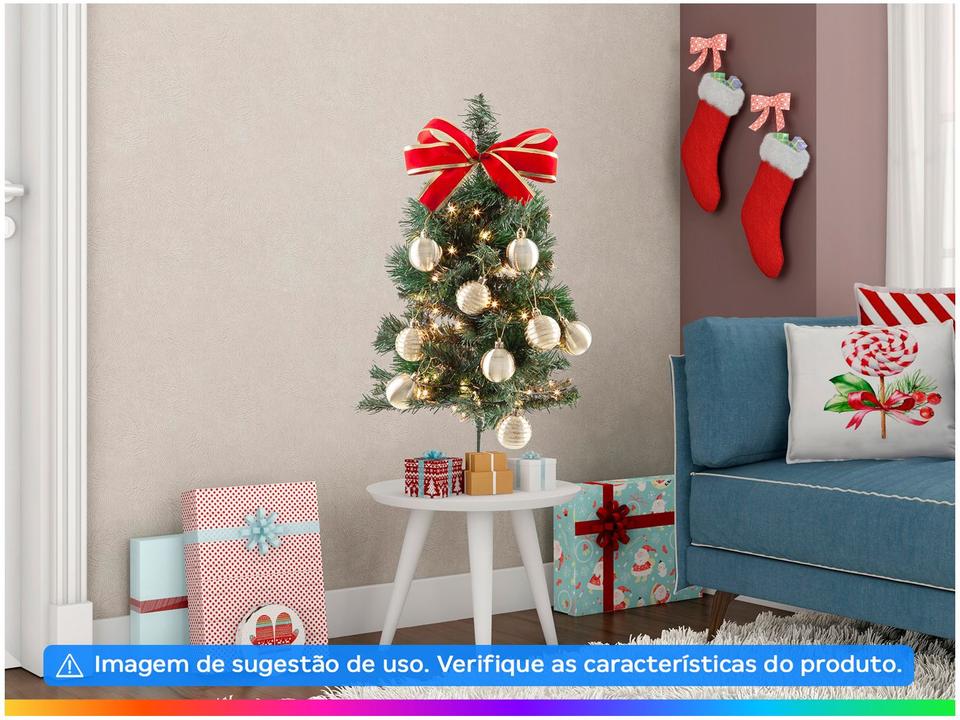 Árvore de Natal Verde 60cm 46 Galhos Nell - 1