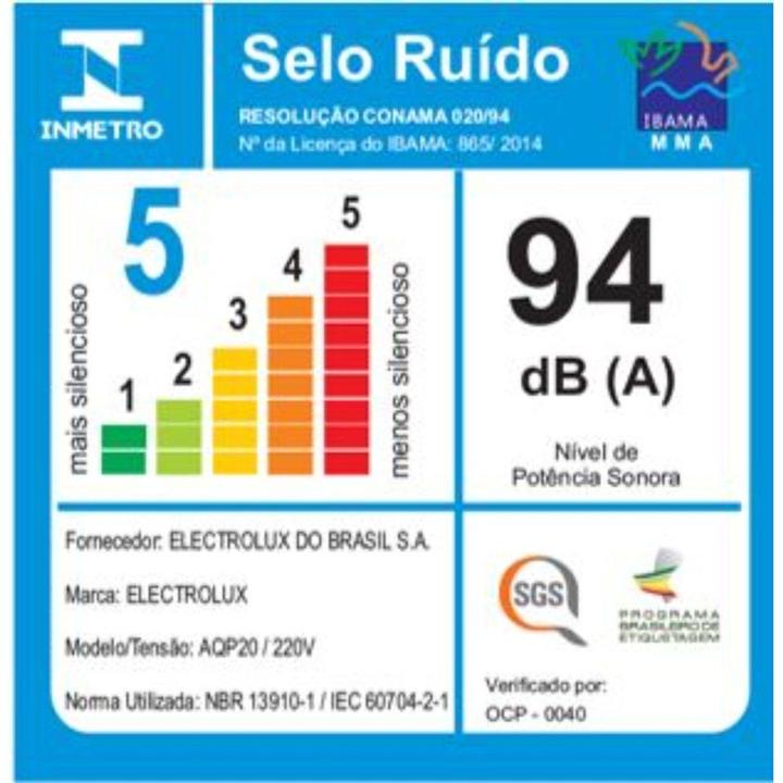Aspirador Água e Pó Electrolux 1400W Sopro 11L AQP20 - 2