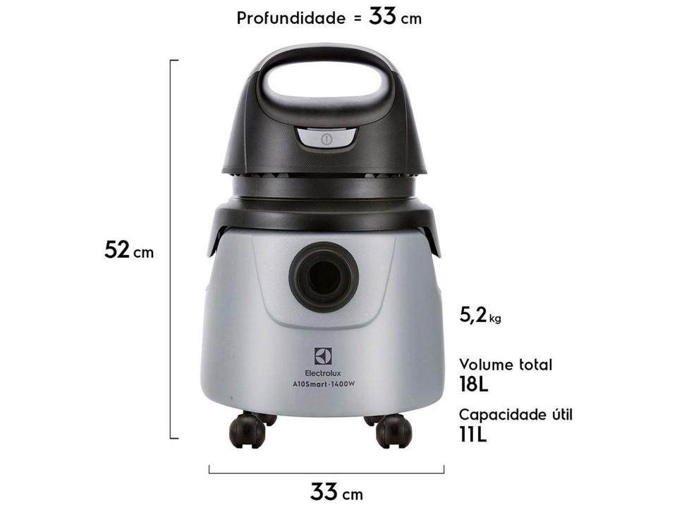 Aspirador Água e Pó Electrolux 1400W Sopro 18L A10N1 - 1