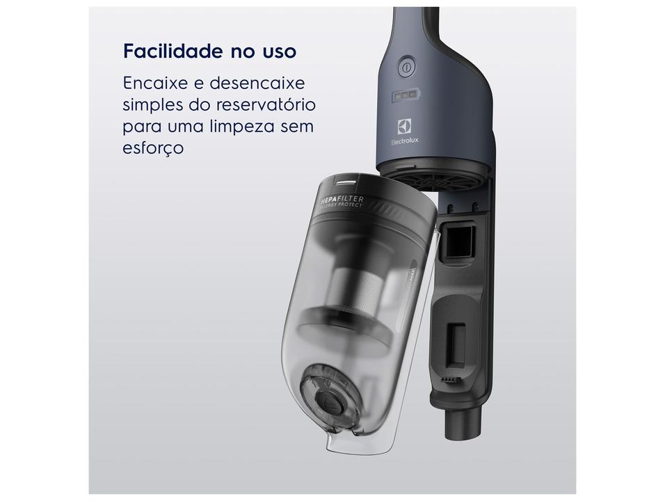 Aspirador de Pó 2 em 1 Electrolux sem Fio a Bateria com Filtro HEPA 90W Efficient ERG019 - 1