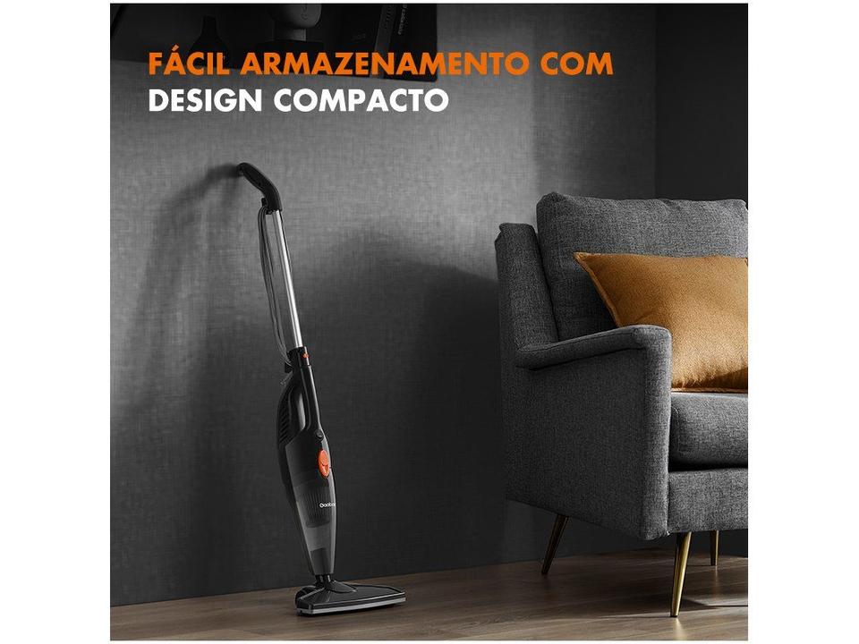 Aspirador de Pó 2 em 1 Gaabor com Filtro HEPA 1000W Smart Sweep Preto - 6