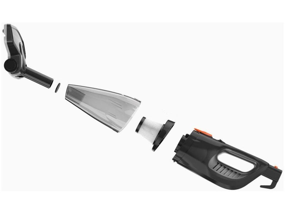 Aspirador de Pó 2 em 1 Gaabor com Filtro HEPA 1000W Smart Sweep Preto - 9