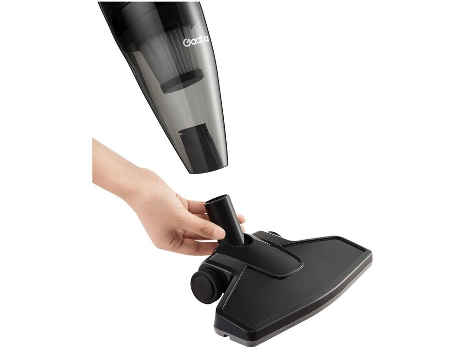 Aspirador de Pó 2 em 1 Gaabor com Filtro HEPA 1000W Smart Sweep Preto - 8