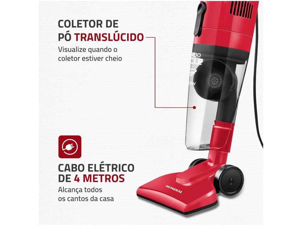 Aspirador de Pó 2 em 1 Mondial 1100W Turbo Cycle - 5