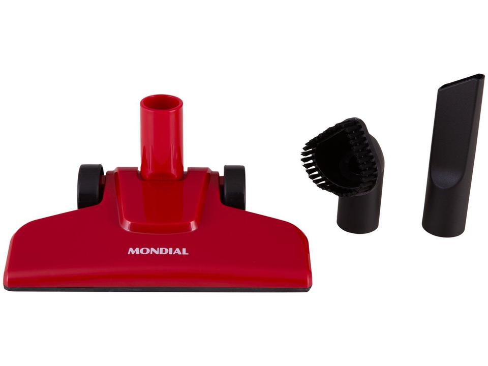 Aspirador de Pó 2 em 1 Mondial 1100W Turbo Cycle AP-36 Vermelho e Preto - 15