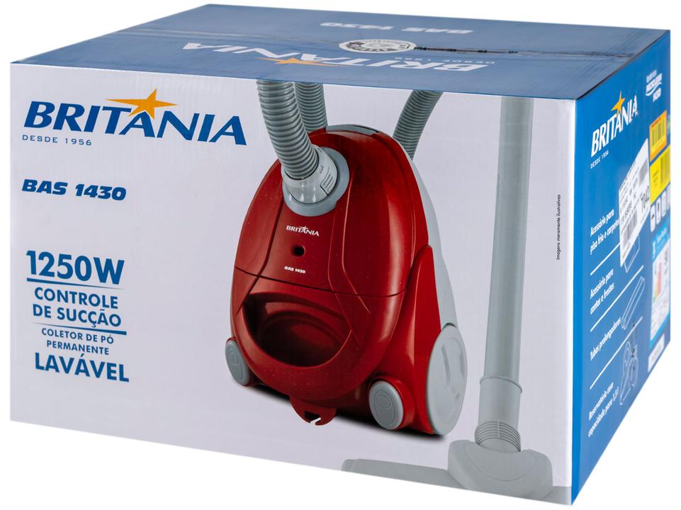 Aspirador de Pó Compacto Britânia 3 Acessórios 1250W BAS1430 - 9