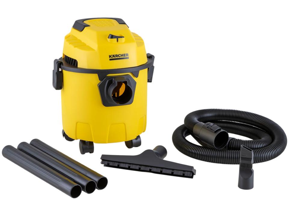Aspirador de Pó e Água 3 em 1 Kärcher 1500W WDL 1 Amarelo - 6