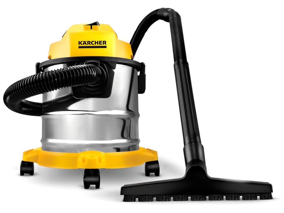 Aspirador de Pó e Água 3 em 1 Kärcher com Filtro HEPA 1700W WDL 1S Amarelo - 6