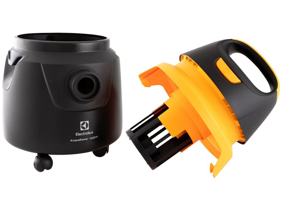 Aspirador de Pó e Água Electrolux 1400W Acqua Power Preto e Amarelo AQP20 - 11