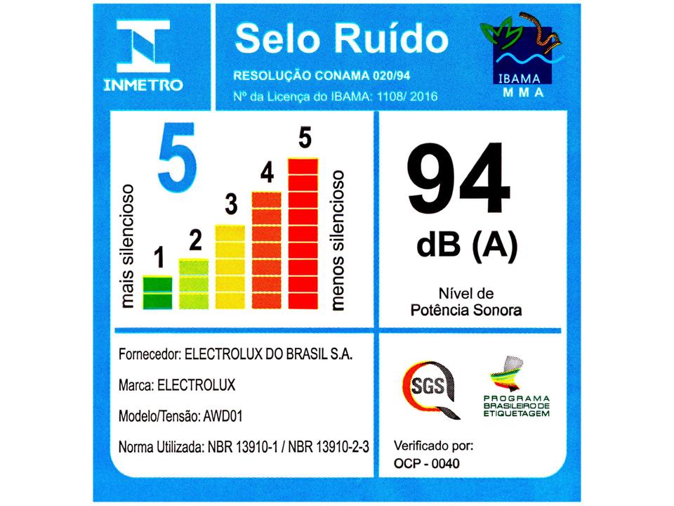 Aspirador de Pó e Água Electrolux 1400W AWD01 Preto 3011AHBR411 - 16