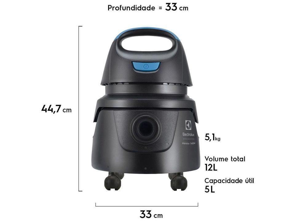 Aspirador de Pó e Água Electrolux 1400W - 2