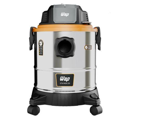 Aspirador de Pó e Água Wap com Filtro HEPA 1900W GTW Inox 20i Inox e Preto FW010265 - 4