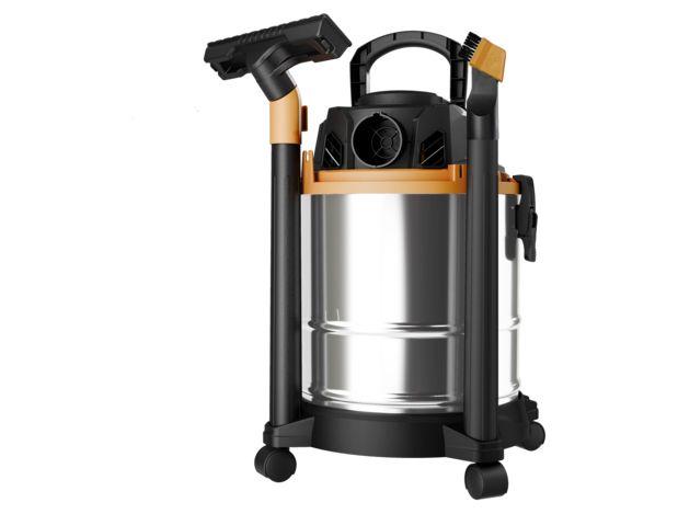 Aspirador de Pó e Água Wap com Filtro HEPA 1900W GTW Inox 20i Inox e Preto FW010265 - 3