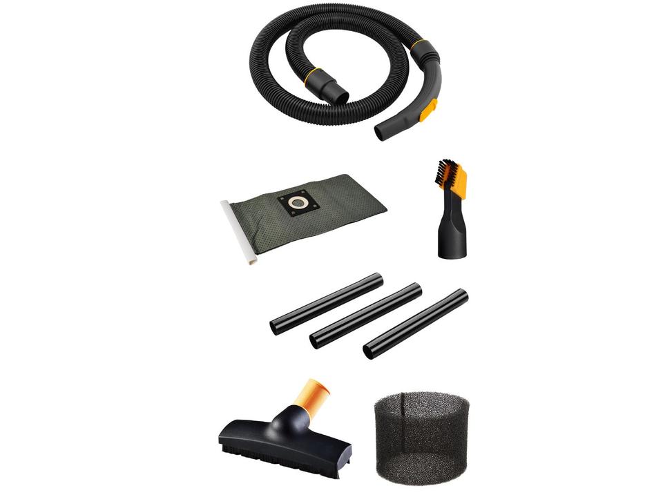 Aspirador de Pó e Água Wap GTW 10 com Porta Acessórios 1400W Amarelo e Preto - 8