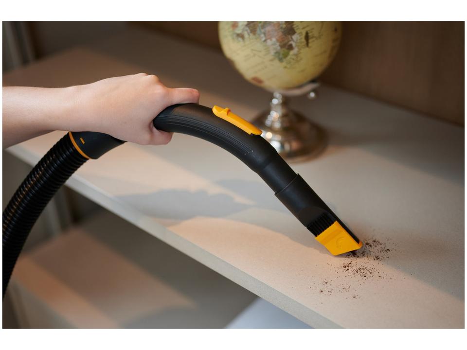 Aspirador de Pó e Água Wap GTW Inox 20 com Porta Acessórios 1600W Inox e Preto - 15