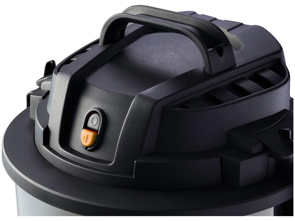 Aspirador de Pó e Água Wap GTW Inox 20 com Porta Acessórios 1600W Inox e Preto - 6