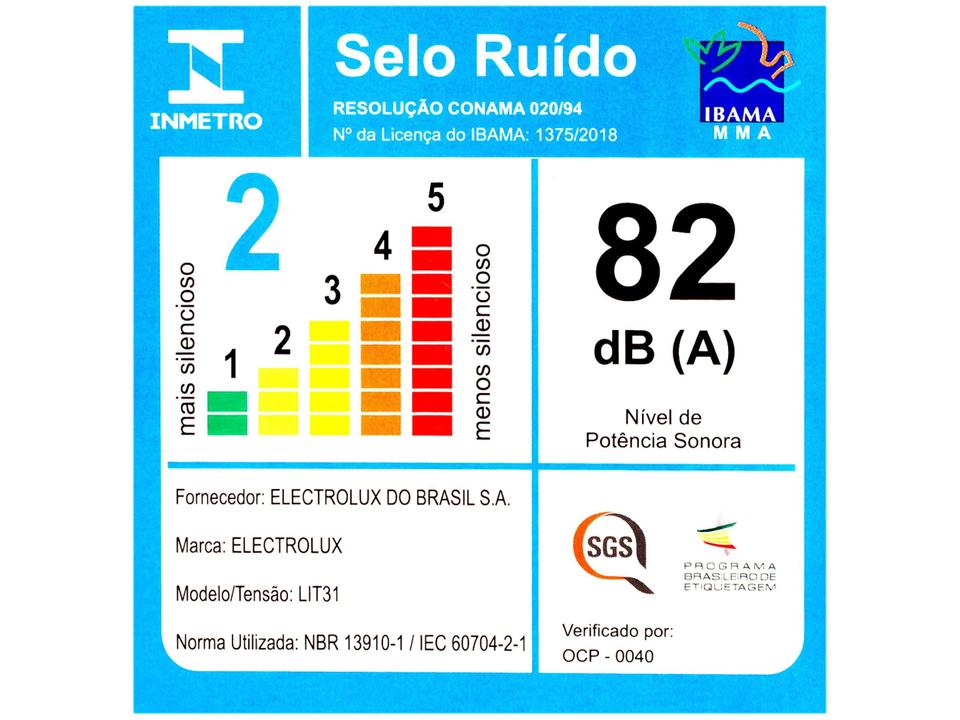 Aspirador de Pó Electrolux Filtro HEPA - 14