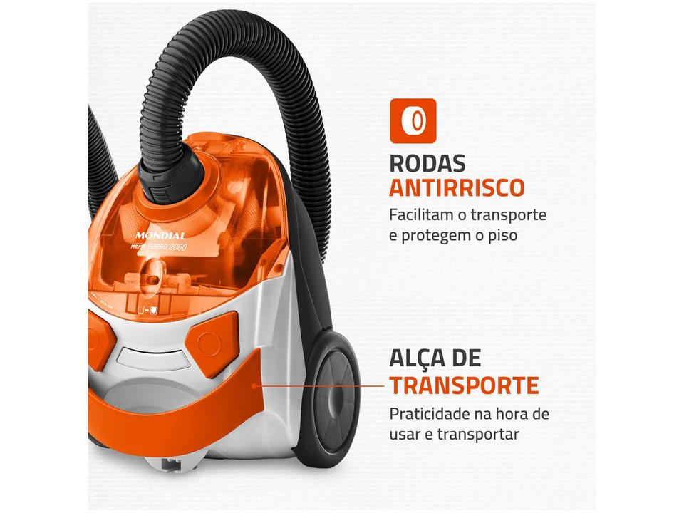 Aspirador de Pó Mondial Filtro HEPA 1500W AP-15 - 5