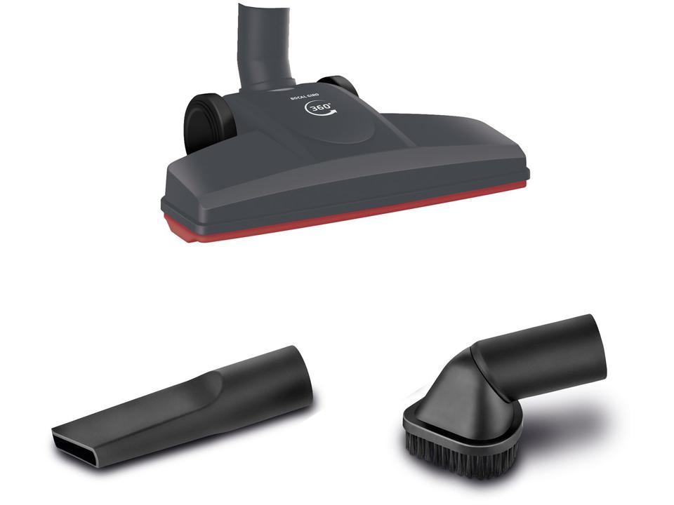 Aspirador de Pó Portátil Vertical Mondial com Filtro HEPA 1550W Turbo Cycle AP-41-GI Cinza - 4