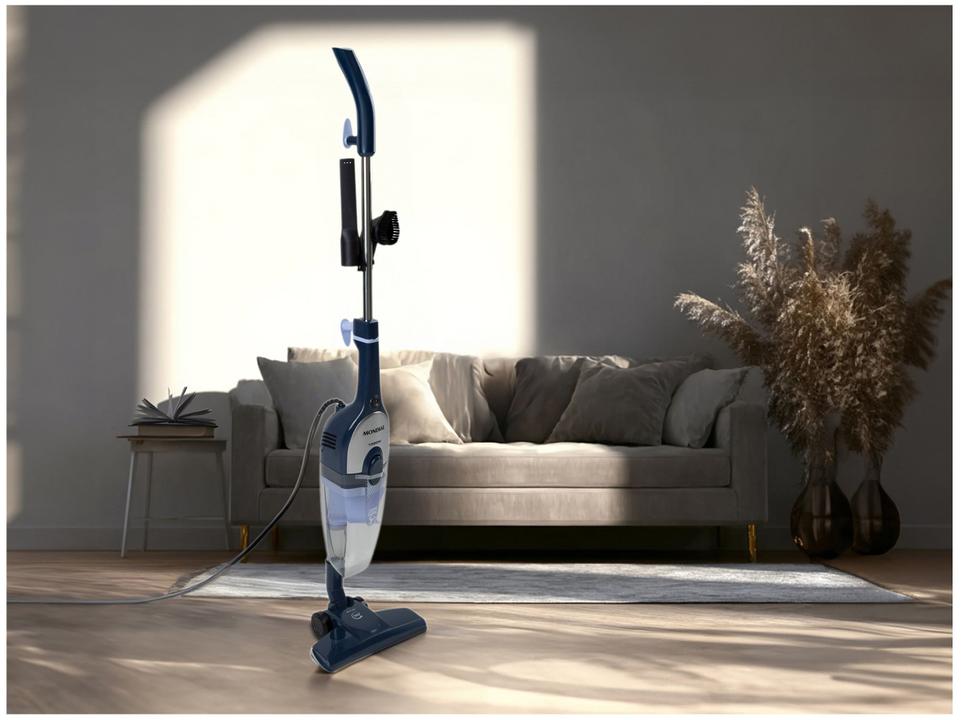 Aspirador de Pó Portátil Vertical Mondial com Filtro HEPA 1550W Turbo Cycle Azul Escuro - 1