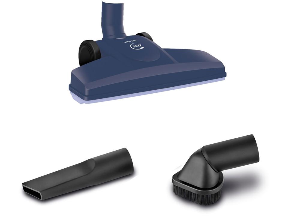 Aspirador de Pó Portátil Vertical Mondial com Filtro HEPA 1550W Turbo Cycle Azul Escuro - 4