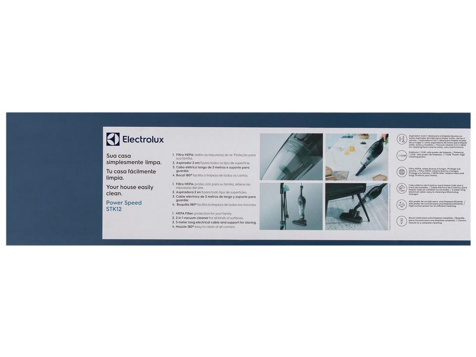 Aspirador de Pó Vertical 1100W STK12 Electrolux 2 em 1 - 11